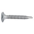 Buildright Drywall Screw, #8 x 1-1/4 in, Steel, Wafer Head Phillips Drive, 838 PK 54959